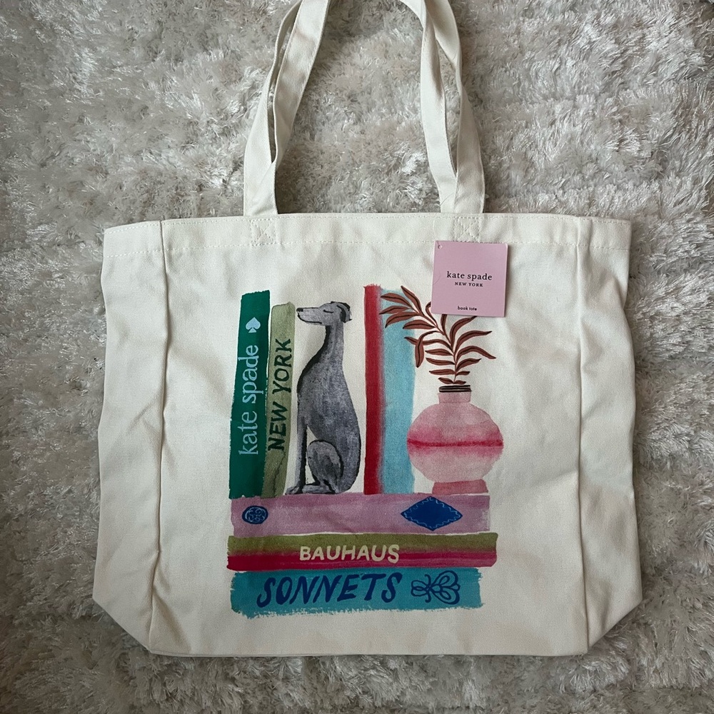 🆕🌸 Kate Spade Canvas Bag
